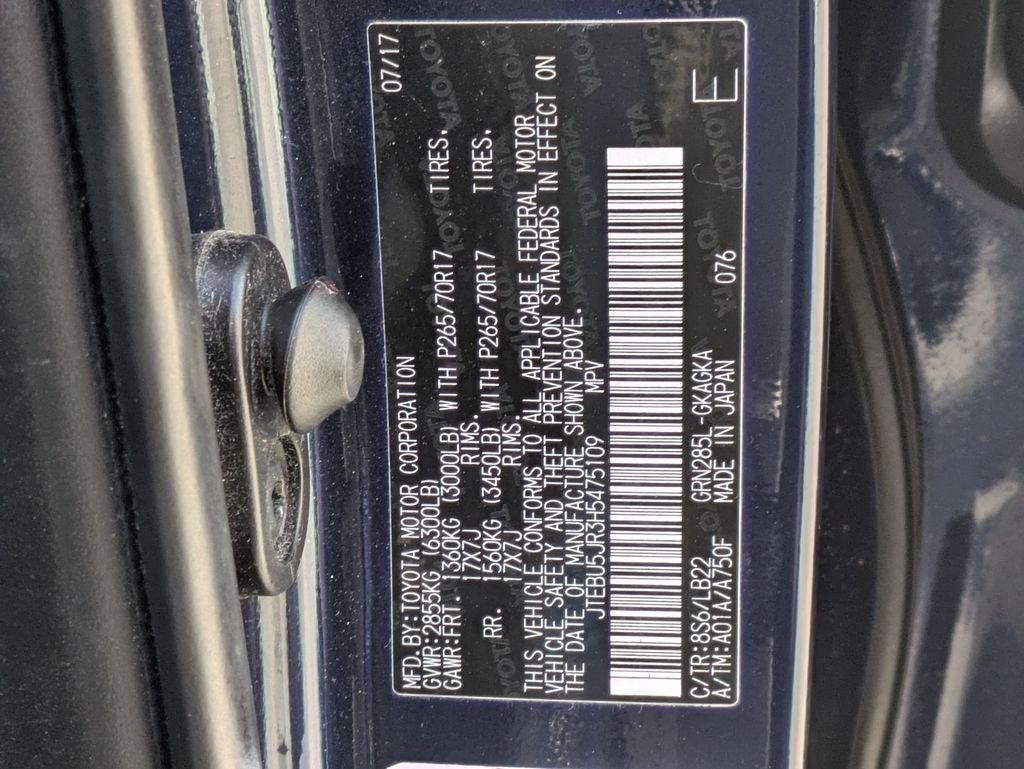 2017 Toyota 4Runner SR5 Premium