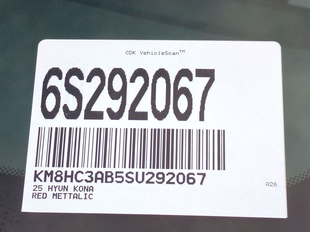 2025 Hyundai Kona SEL Convenience