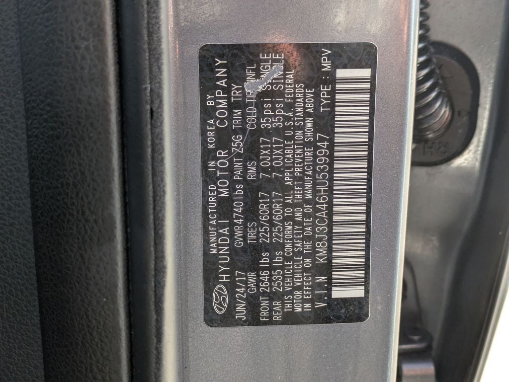 2017 Hyundai Tucson SE Plus