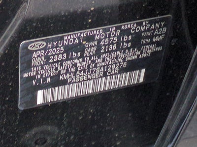 2025 Hyundai Sonata Hybrid Limited