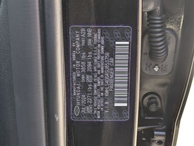 2025 Hyundai Elantra SEL Convenience