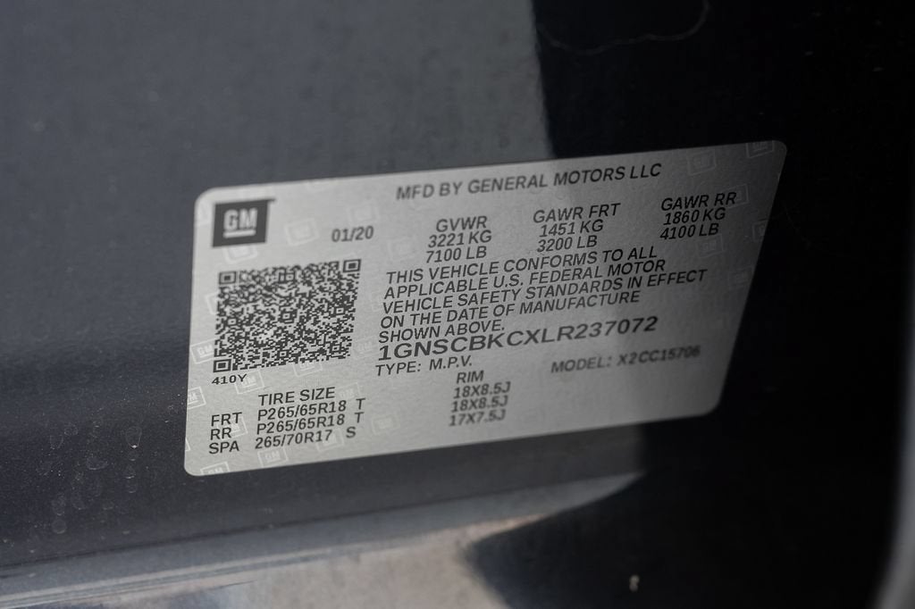 2020 Chevrolet Tahoe LT