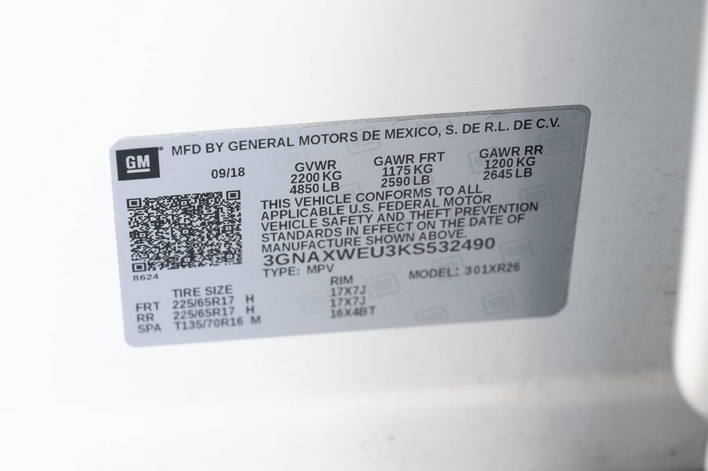 2019 Chevrolet Equinox LT