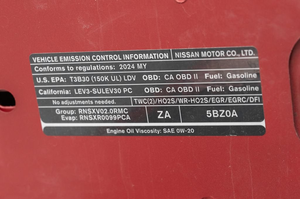 2024 Nissan Sentra SV