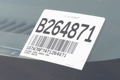 2026 GMC Savana Cargo Work Van