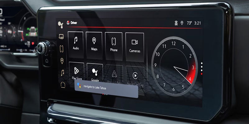 2026 GMC Sierra 1500 infotainment touchscreen display