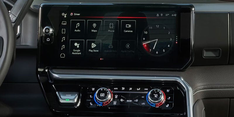 2026 GMC Sierra 2500 HD infotainment display