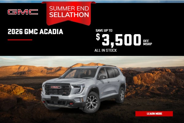 2026 GMC Acadia