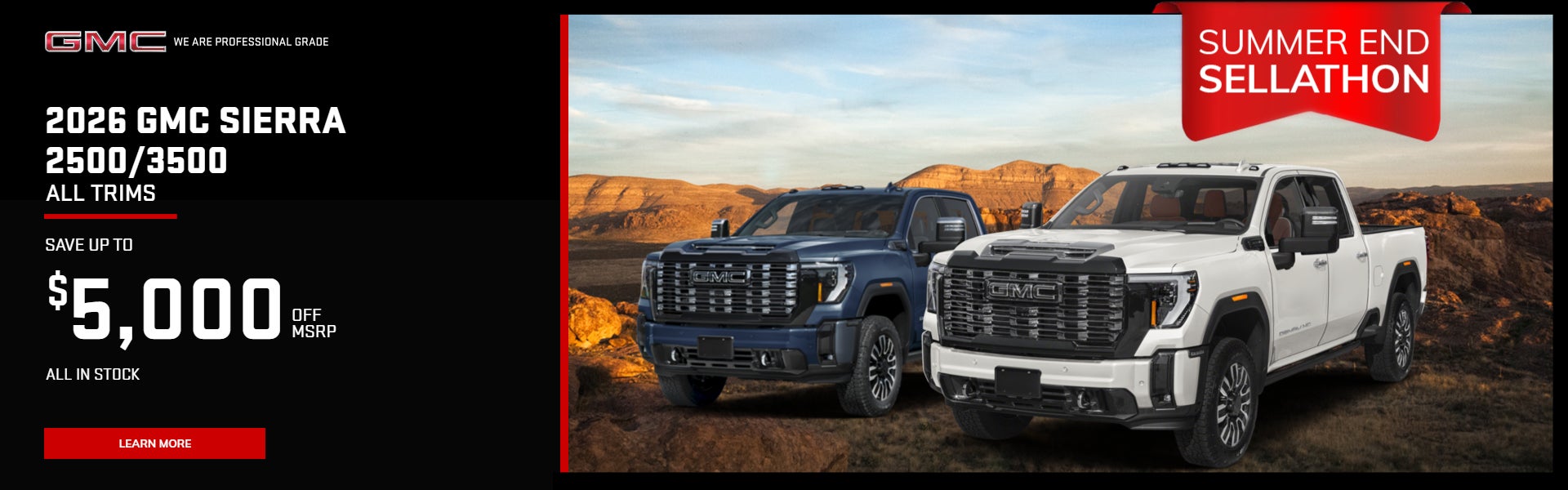 2026 GMC Sierra 2500/3500 All Trims