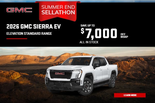 2026 GMC Sierra EV Elevation Standard Range