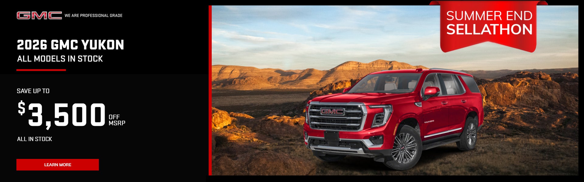2026 GMC Yukon All Models In Stock
