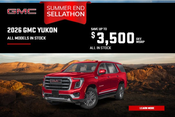 2026 GMC Yukon All Models In Stock