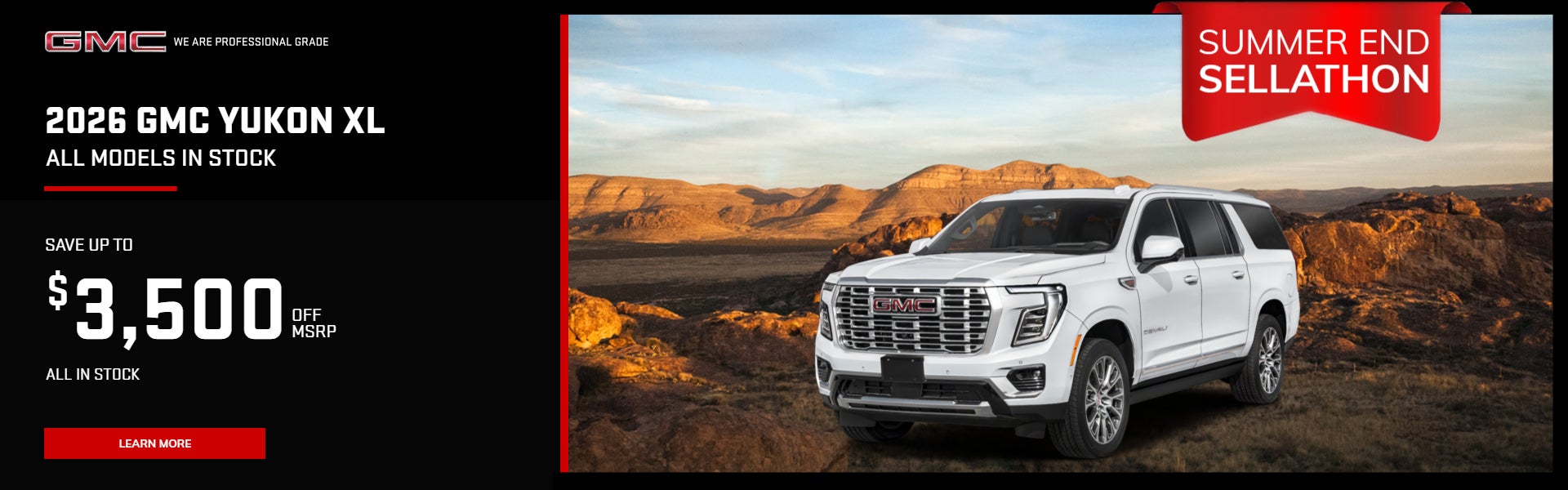2026 GMC Yukon XL All Models In Stock 