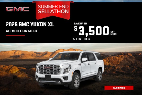 2026 GMC Yukon XL All Models In Stock 