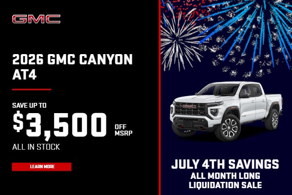 2026 GMC Canyon AT4