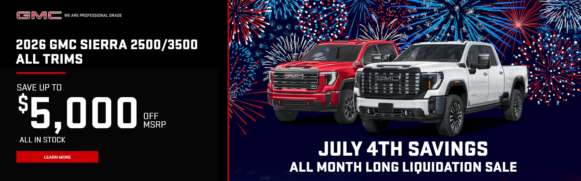 2026 GMC Sierra 2500/3500 All Trims