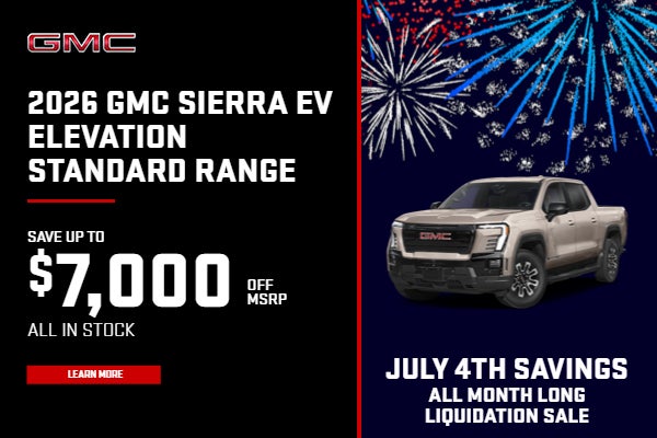2026 GMC Sierra EV Elevation Standard Range