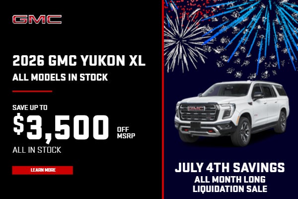 2026 GMC Yukon All Models In Stock
