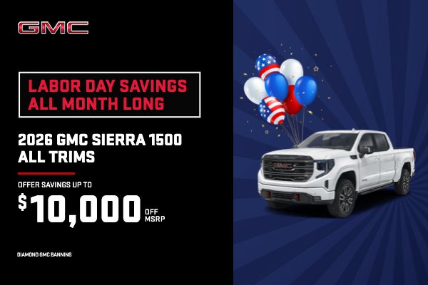 2026 GMC Sierra 1500 All Trims