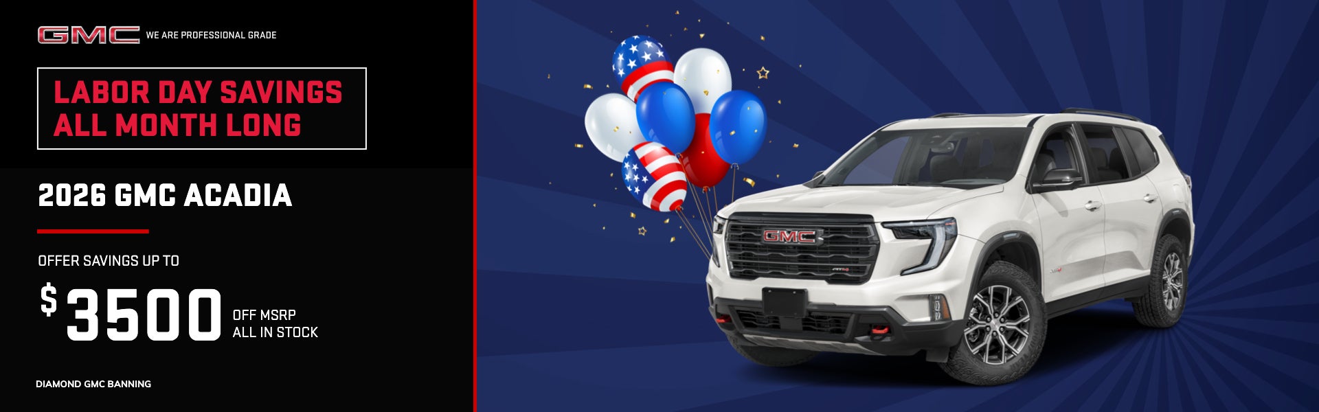 2026 GMC Acadia