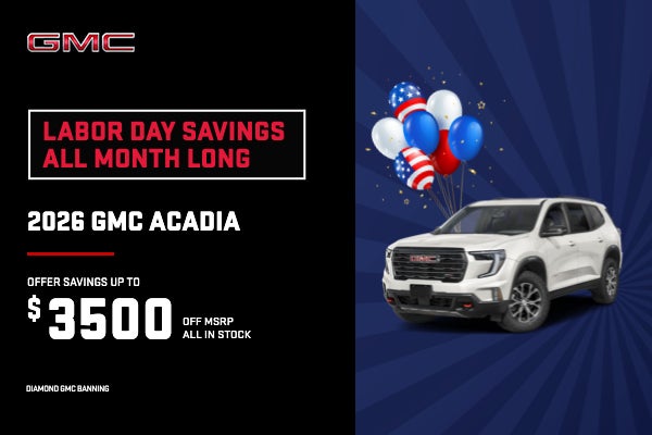 2026 GMC Acadia
