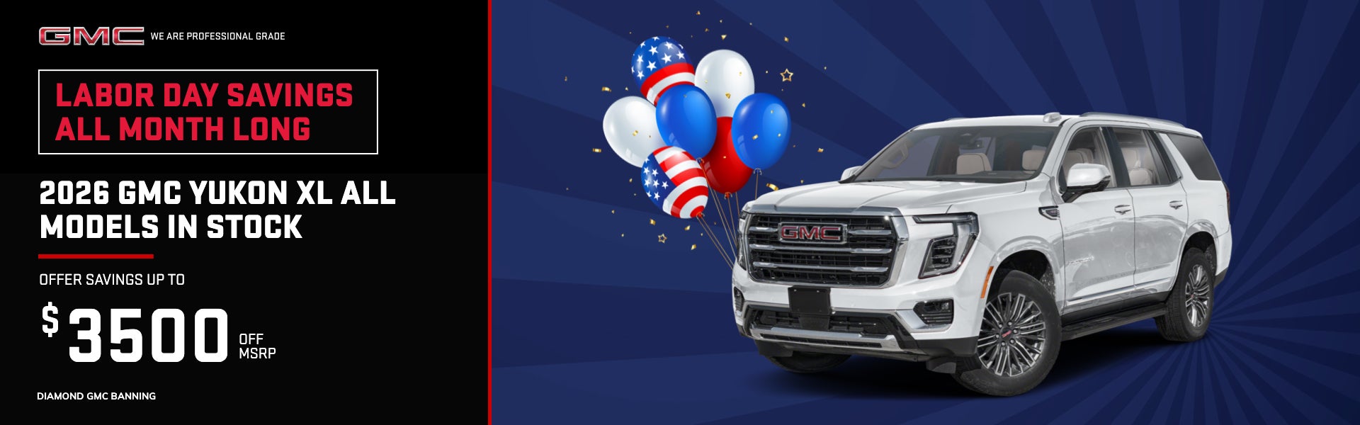2026 GMC Yukon XL All Models In Stock